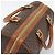 Céline Borsa Boston CELINE Macadam Canvas PVC Pelle Marrone Oro Auth 194340A D'oro - vista 6