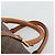 Céline Borsa Boston CELINE Macadam Canvas PVC Pelle Marrone Oro Auth 194340A D'oro - vista 8