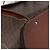 Céline Borsa a Tracolla CELINE Macadam PVC Pelle Marrone Tono Oro Auth 196099 - vista 14