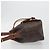 Céline Borsa a Tracolla CELINE Macadam PVC Pelle Marrone Tono Oro Auth 196099 - vista 4