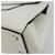 Céline Borsa a mano CELINE Edge Medium in pelle bianca e argento Auth 194359A Bianco - vista 15