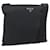 Borsa a tracolla PRADA Nylon Nero Argento Auth 196155A