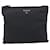 Borsa a tracolla PRADA Nylon Nero Argento Auth 196155A - vista 13