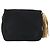 Borsa a tracolla CHANEL Matelasse con catena in raso nero e oro CC Auth 195338A D'oro - vista 2