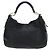 Borsa a Spalla PRADA Vittero Dino Leather Black Gold Auth 194765M Nero D'oro - vista 2