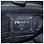 Borsa a Spalla PRADA Vittero Dino Leather Black Gold Auth 194765M Nero D'oro - vista 22