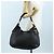 Borsa a Spalla PRADA Vittero Dino Leather Black Gold Auth 194765M Nero D'oro - vista 29