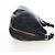 Borsa a Spalla PRADA Vittero Dino Leather Black Gold Auth 194765M Nero D'oro - vista 5