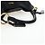 Borsa a Spalla PRADA Vittero Dino Leather Black Gold Auth 194765M Nero D'oro - vista 7
