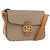 Céline Borsa a tracolla CELINE Macadam Canvas PVC Beige Gold Auth 195634 D'oro