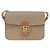 Céline Borsa a tracolla CELINE Macadam Canvas PVC Beige Gold Auth 195634 D'oro - vista 13