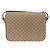 Céline Borsa a tracolla CELINE Macadam Canvas PVC Beige Gold Auth 195634 D'oro - vista 2