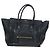 Céline CELINE Luggage Hand Bag Leather Black Gold Auth am12236V Golden - view 13