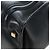 Céline CELINE Luggage Hand Bag Leather Black Gold Auth am12236V Golden - view 17