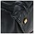 Céline CELINE Luggage Hand Bag Leather Black Gold Auth am12236V Golden - view 9