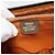 Hermès HERMES Cartera Larga Azap Cuero Beige Silver Auth 196019 Plata - vista 21