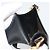 BURBERRY Pochette in pelle nera e oro Auth 195059A Nero D'oro - vista 18