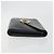 Céline Borsa a pochette CELINE Circle Clutch Bag Leather Black Gold Auth 195006 Nero D'oro - vista 3