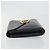 Céline Borsa a pochette CELINE Circle Clutch Bag Leather Black Gold Auth 195006 Nero D'oro - vista 4