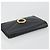 Céline Borsa a pochette CELINE Circle Clutch Bag Leather Black Gold Auth 195006 Nero D'oro - vista 5
