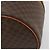 Céline CELINE Macadam Vanity Cosmetic Pouch PVC Leather Brown Gold Tone Auth 196128A Marrone - vista 14