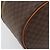 Céline CELINE Macadam Vanity Cosmetic Pouch PVC Leather Brown Gold Tone Auth 196128A Marrone - vista 15