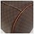 Céline CELINE Macadam Vanity Cosmetic Pouch PVC Leather Brown Gold Tone Auth 196128A Marrone - vista 17
