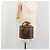 Céline CELINE Macadam Vanity Cosmetic Pouch PVC Leather Brown Gold Tone Auth 196128A Marrone - vista 21