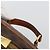 Céline CELINE Macadam Vanity Cosmetic Pouch PVC Leather Brown Gold Tone Auth 196128A Marrone - vista 8