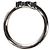 Céline CELINE Trion Asymmetrischer Ring Metall Silber #10(JP Size) Auth 195936M - Ansicht 10