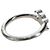 Céline CELINE Trion Asymmetrischer Ring Metall Silber #10(JP Size) Auth 195936M - Ansicht 6