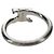 Céline CELINE Trion Asymmetrischer Ring Metall Silber #10(JP Size) Auth 195936M - Ansicht 7