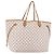LOUIS VUITTON Damier Azur Neverfull GM Tote Bag N41360 LV Auth 193361