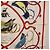Hermès Foulard HERMES Carre 90 in Seta "SPRINGS" Avorio Rosso Auth 194422 Crudo - vista 7
