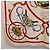 Hermès Foulard HERMES Carre 90 in Seta "SPRINGS" Avorio Rosso Auth 194422 Crudo - vista 8