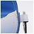 Pouch Saddle Christian Dior in pelle blu argento Auth bs36430V - vista 10
