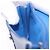 Pouch Saddle Christian Dior in pelle blu argento Auth bs36430V - vista 20