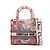 Dior Lady D-Lite Medium Canvas Bestickter Shopper Handtasche Weiß