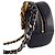 Clutch CHANEL 19 Rotonda in Pelle di Agnello Matelassé con Catena Navy - vista 6