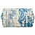 Borsa Satchel Prada Large Canvas Canapa Azulejos Blu - vista 3