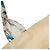 Borsa Satchel Prada Large Canvas Canapa Azulejos Blu - vista 6