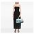 Borsa Satchel Prada Large Canvas Canapa Azulejos Blu - vista 8