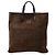 Tote Anagram LOEWE in camoscio marrone