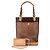 Borsa Tote Louis Vuitton Monogram Cabas Ambre MM Marrone - vista 7