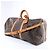 Louis Vuitton Monogram Keepall Bandrière 60 Travel Bag in Brown - view 2