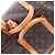 Louis Vuitton Monogram Keepall Bandrière 60 Travel Bag in Brown - view 6