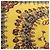 Hermès "PARURES DES MAHARAJAS" Stole Cashmere & Silk Carré Géant 140 Giallo - vista 12