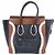 Céline Borsa a mano in pelle Celine Luggage Micro Shopper in nero e marrone Multicolore