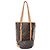 Borsa a tracolla Louis Vuitton Bucket GM Monogram Canvas in marrone Beige