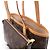 Borsa a tracolla Louis Vuitton Bucket GM Monogram Canvas in marrone Beige - vista 4
